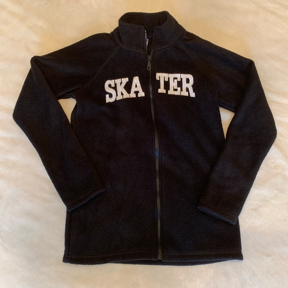 Girl’s Skater Zip-Up Fleece